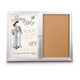 White Dry Erase Insert Material