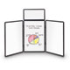 Reverse Side Features a Dry Erase Surface for Additional Message Space