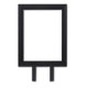 Sign Frame for Tape Posts
