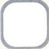 White Finish and Silver Frame