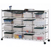 16 Cubby Unit with Tubs/Lids