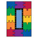 ABC Puzzle Rainbow Learning Carpets and Rugs