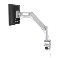 Adjustable Dual-Arm Flat Panel Desk Mounts