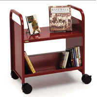 BOOFV6 Double-Sided Book Trucks