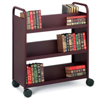 BOOV1 Double-Sided Book Trucks
