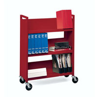 L330 Single-Sided Book Trucks