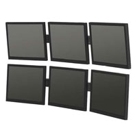 Multiple Flat Panel Monitor Wall Mounts