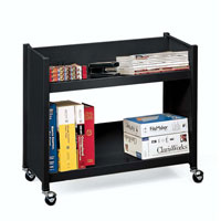 R227 Single-Sided Book Trucks