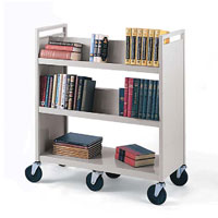 SWVF336 Six-Wheel Double-Sided Book Trucks