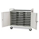 Locking 24-Unit Laptop Recharging Carts