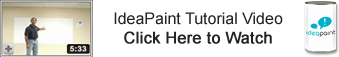 Video of IdeaPaint installation by USMarkerboard