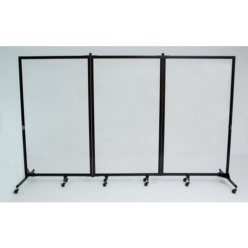 Freestanding Portable Clear Writeable Room Divider