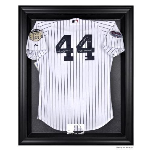 Black Framed Jersey Display Case with MLB Team Logo US Markerboard