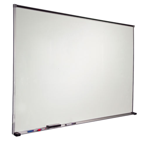 Ghent Non-Magnetic White Board Wall High Pressure Laminate Framed