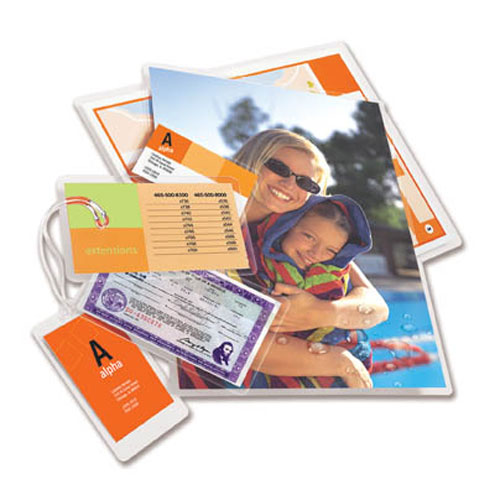 thumbnail image 2 of GBC HeatSeal LongLife Thermal Laminating Pouches - Badge Size (2.56"x3.75"), 10 Mil, 100 Pack 2 of 10