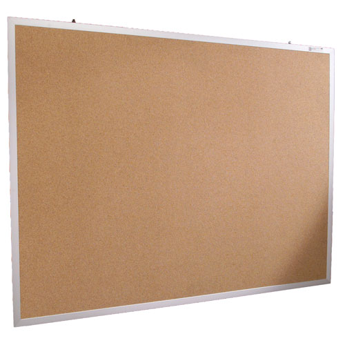 Deluxe Natural Cork Bulletin Boards US Markerboard