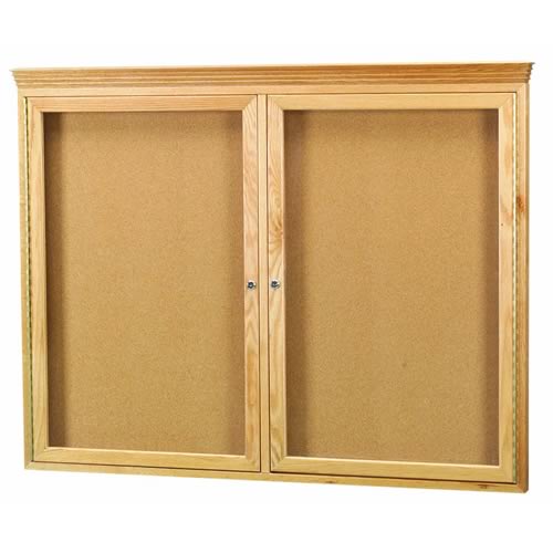 Enclosed Red Oak Wood Frame Bulletin Boards With Crown Moulding Us Markerboard Enclosed Red Oak Wood Frame Bulletin Boards With Crown Moulding Us Markerboard