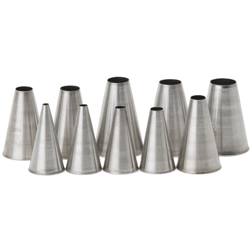 Pastry Bag Tips Plain Size 4