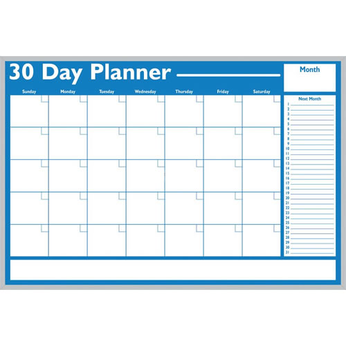 Non-Magnetic, Write-On Planning Kit