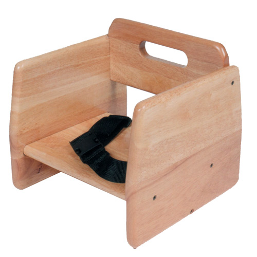 wooden booster seat
