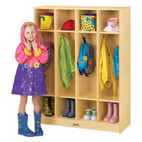 Coat Locker - 4 Sections