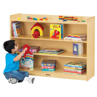 Mobile Bookcase with Lip