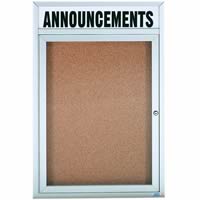 Indoor Enclosed Bulletin Boards