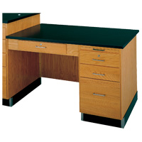 Side Desk for Teacher's Science Table Workstation