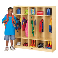 Coat Locker - 5 Sections