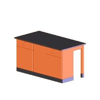2 Student Science Table and Lab Workstation