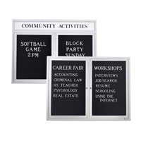 Outdoor Enclosed Letterboards