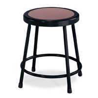 6200 Series Heavy-Duty Steel Lab Stool