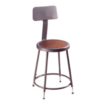 6200 Series Adjustable Heavy-Duty Steel Lab Stool