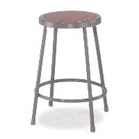 6200 Series Heavy-Duty Steel Lab Stool