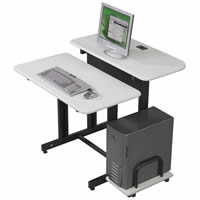 Split Level Workstations