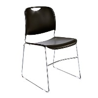 8500 Series Hi-Tech Ultra-Compact Plastic Stacking Chair