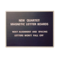 Quartet® Magnetic Letter Boards