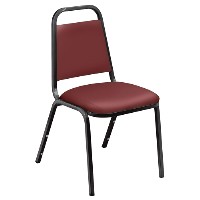 9100 Standard Vinyl Padded Stack Chairs