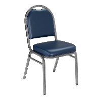 9200 Series Dome-Back Vinyl Padded Stack Chair