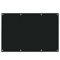 Pure Black Glass Markerboard