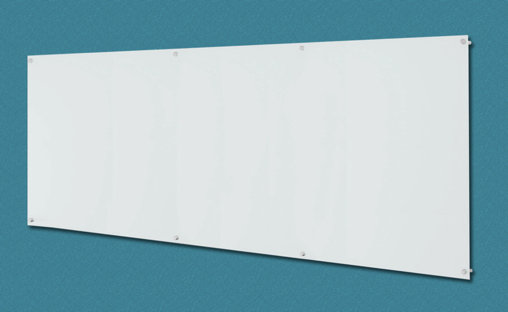 ClearVision Elegant Stand-off Mounting Glass Markerboards