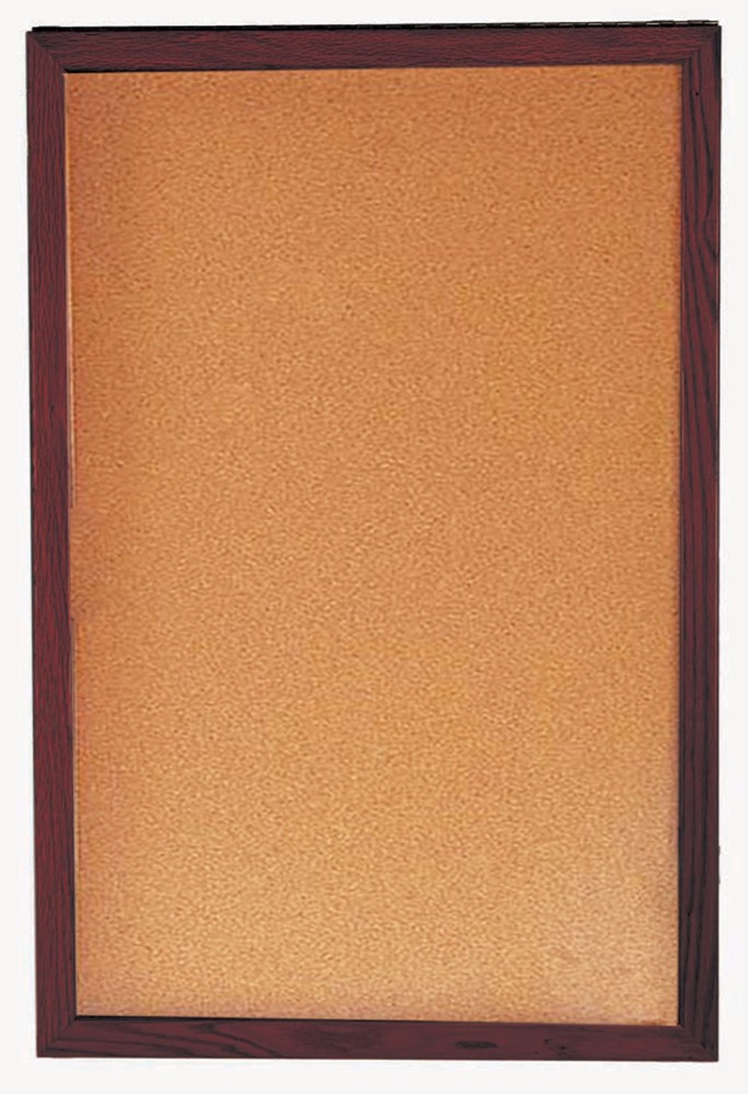 Memorabilia Display Case with Red Oak Frame