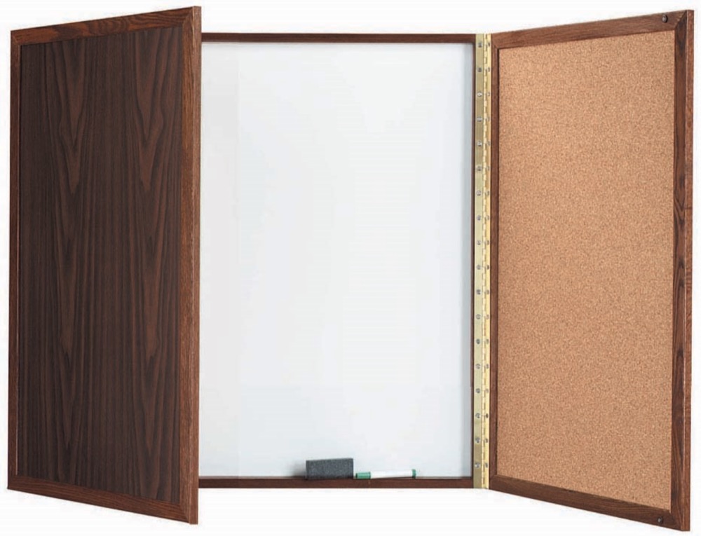 Value Laminate Conference Room Cabinet with Non-Magnetic White Markerboard