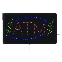 ATM - LED Window Sign