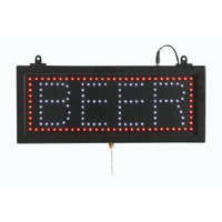 BEER - LED Window Sign