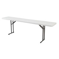 Blow-Molded Lightweight Folding Seminar Table