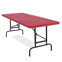 All American Colors Blow-Molded Folding Tables