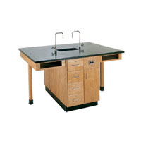 4 Student Science Lab Workstations