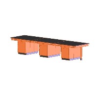 4 Student Science Lab Workstations