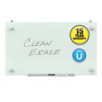 Infinity™ Magnetic Glass Dry-Erase Cubicle Mount Board